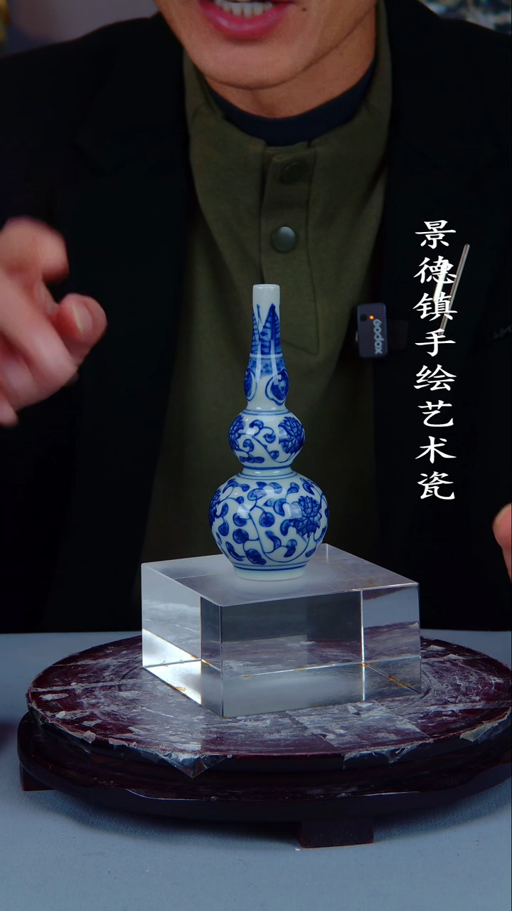 摆件陶瓷景德镇手工手绘陶瓷摆件10