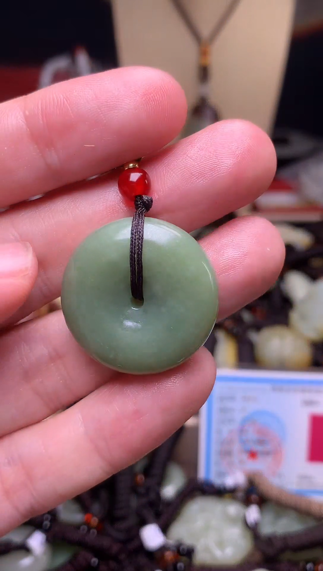 颈饰未镶嵌和田玉新疆料青海料清水和田玉吊坠