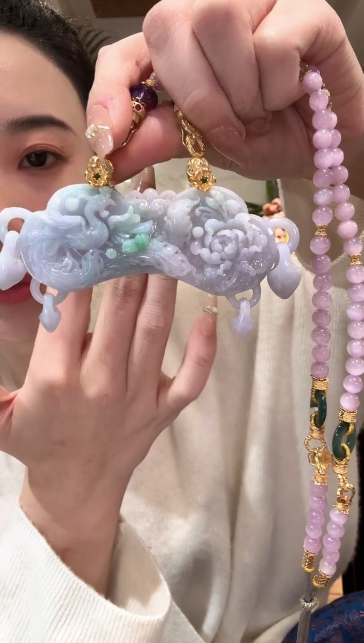 【闪购商品】翡翠颈饰未镶嵌国风