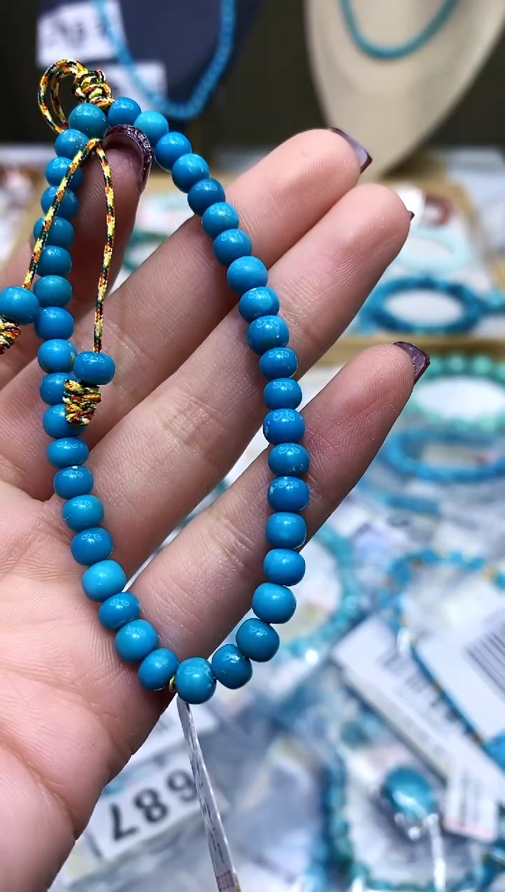 【闪购商品】绿松石手串未镶嵌156