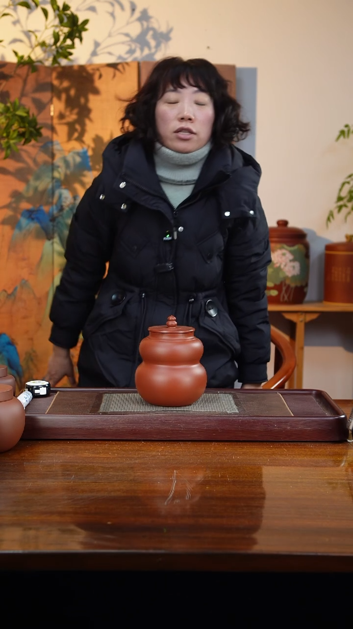 宜兴原矿紫砂茶叶罐