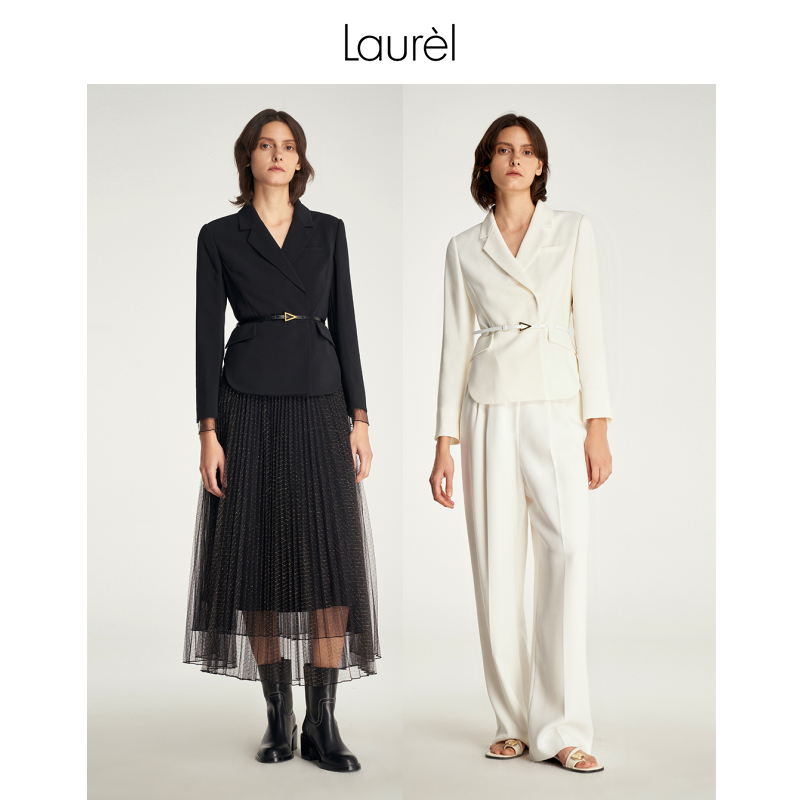 【丽公主专享】Laurel时尚通勤收腰女士西装LWD346T00600