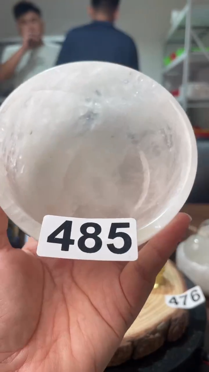 未镶嵌大型摆件（非配饰）水晶白水晶碗多样性发其一485