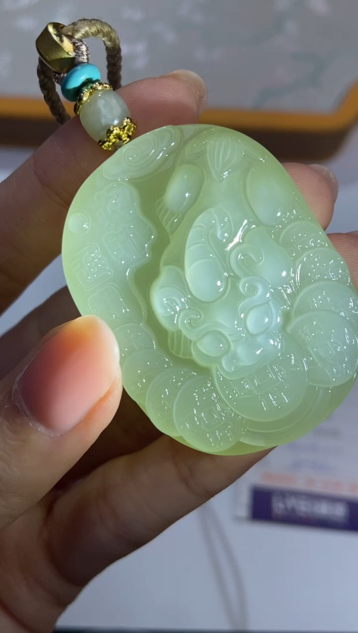 颈饰未镶嵌和田玉x****0373556/和田玉平安扣   多样性一件发