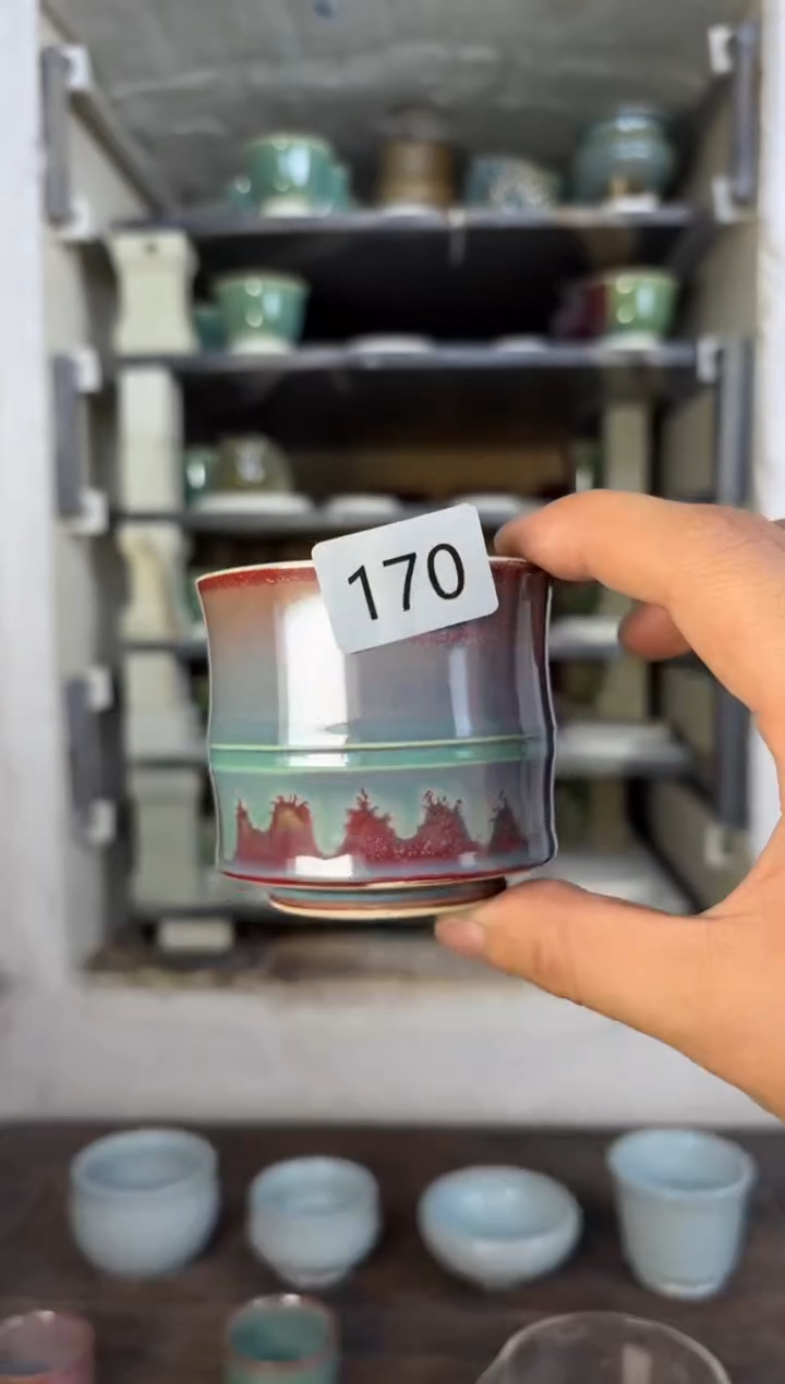 【闪购商品】摆件钧瓷窑变精品茶器