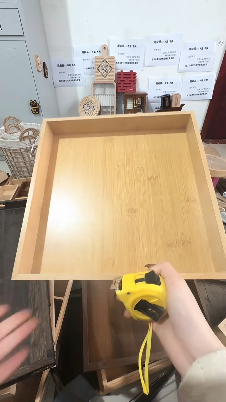 原木色大托盘30.30瑕疵品拍下不退不换