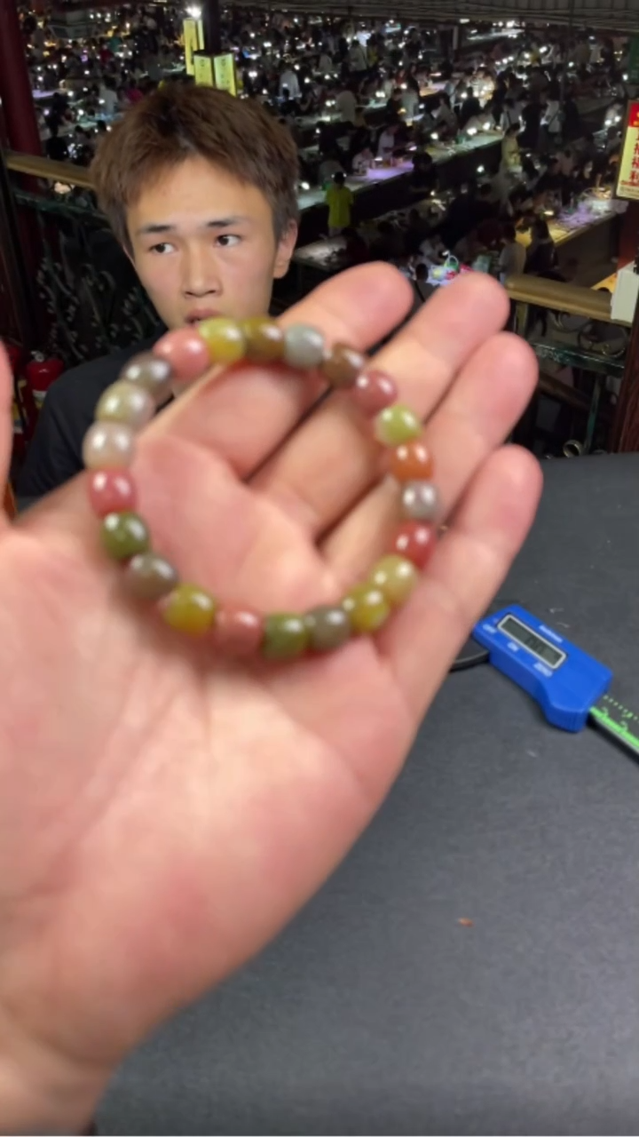 玛瑙/玉髓手串未镶嵌-11580-E56-多样性发其一