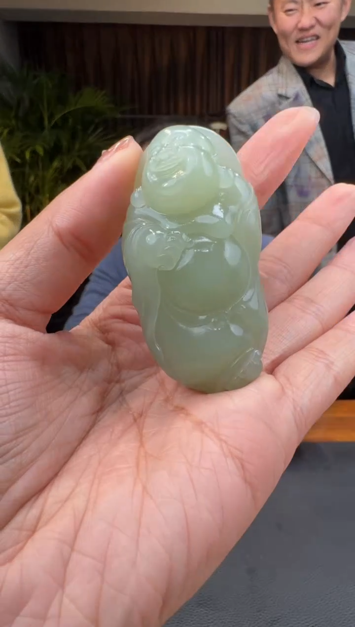 【闪购商品】和田玉54未镶嵌2.9海珠多样性发货