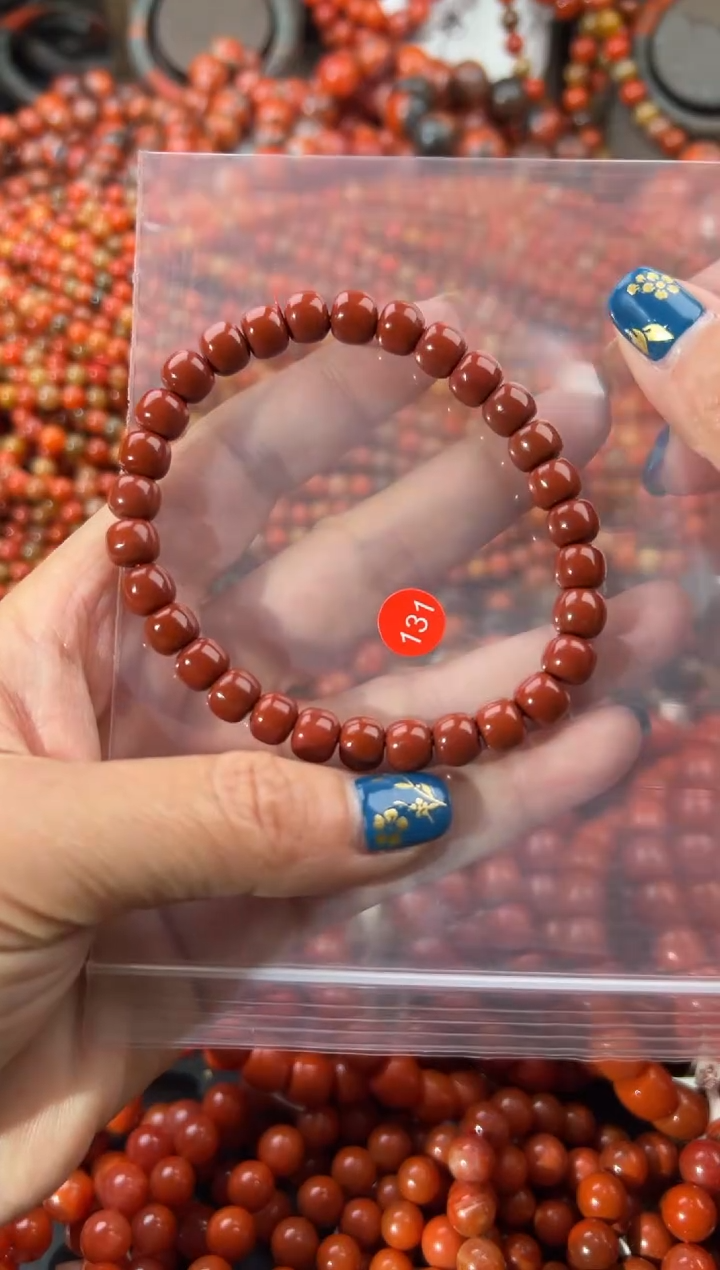 未镶嵌手串南红玛瑙7+