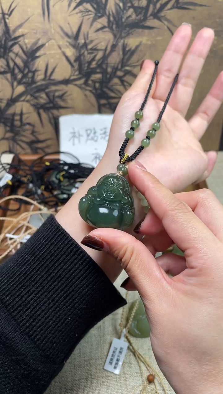 【闪购商品】和田玉颈饰未镶嵌35佛
