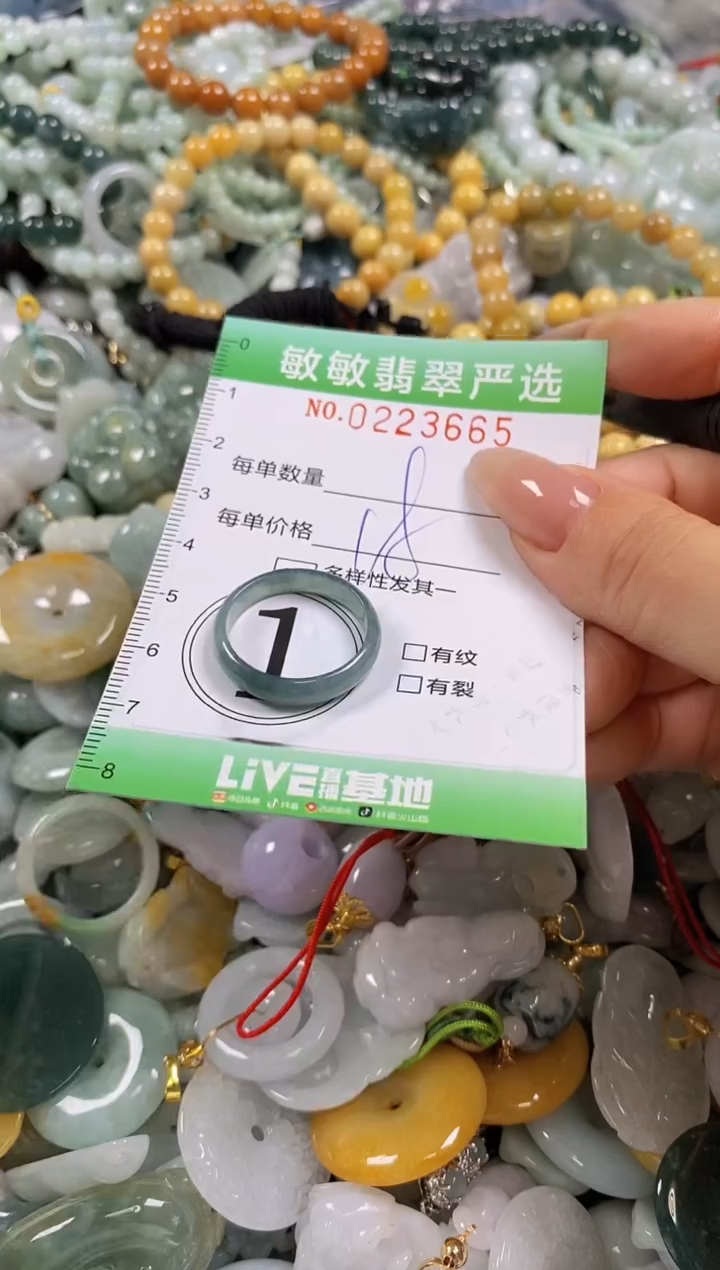 翡翠未镶嵌颈饰闪购0223665