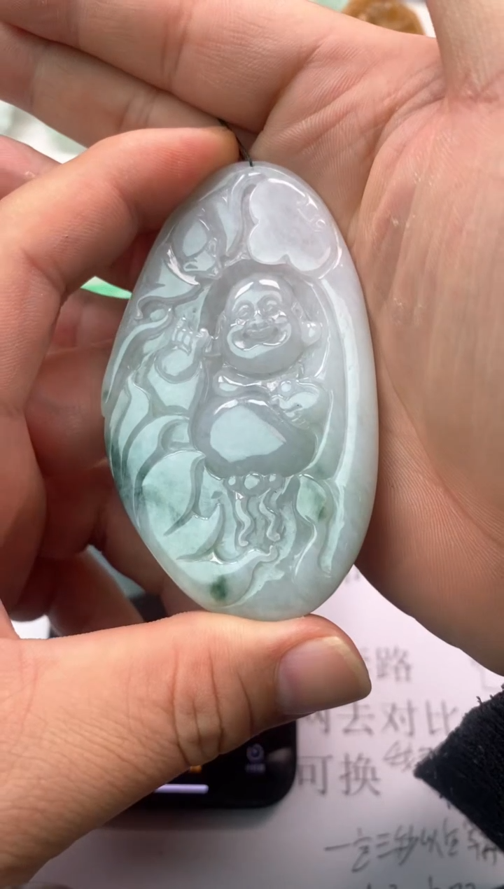 【闪购商品】翡翠颈饰未镶嵌天然A货翡翠