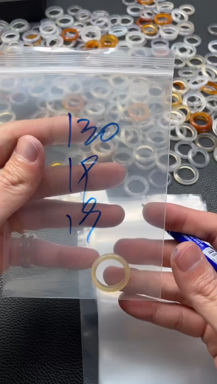 【闪购商品】玛瑙/玉髓戒指未镶嵌130