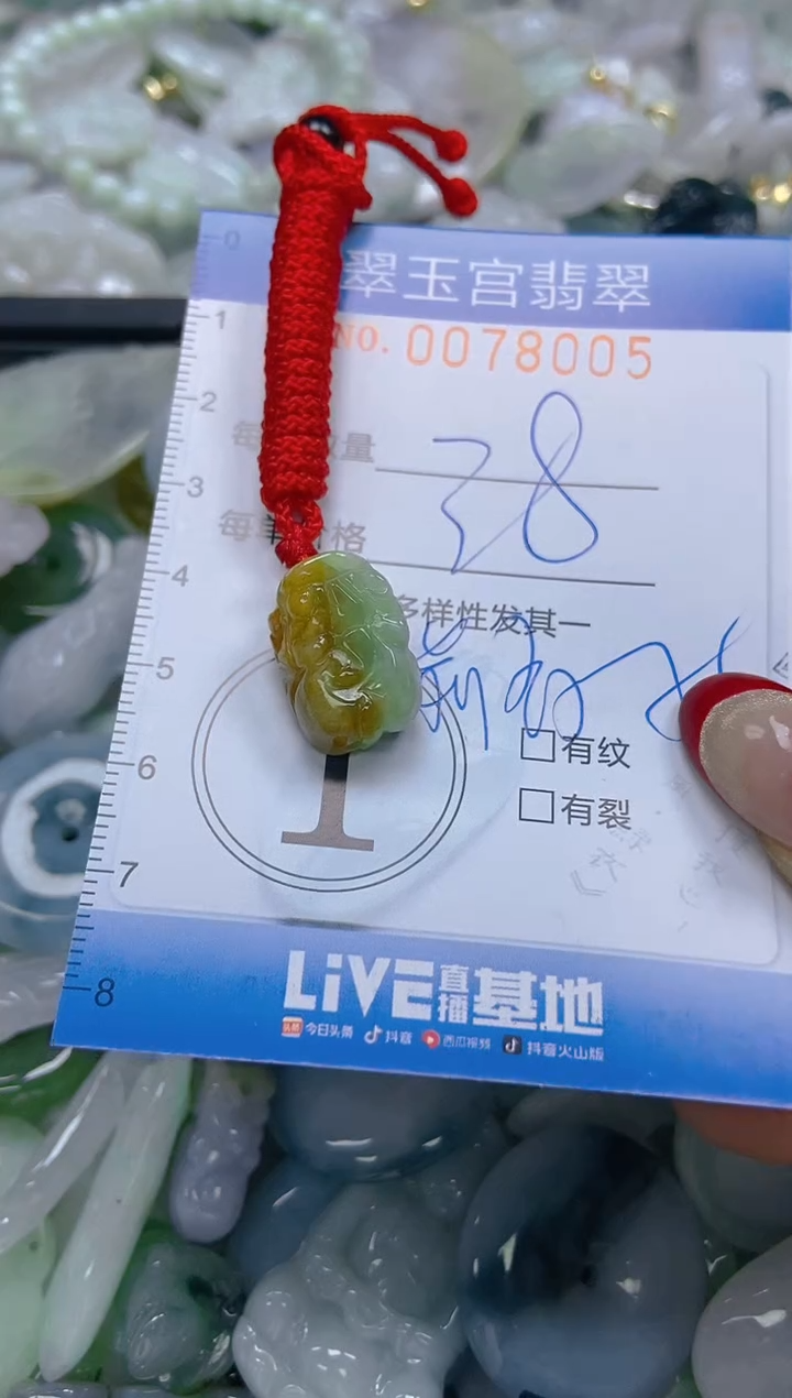 【闪购商品】翡翠颈饰未镶嵌闪购0078005