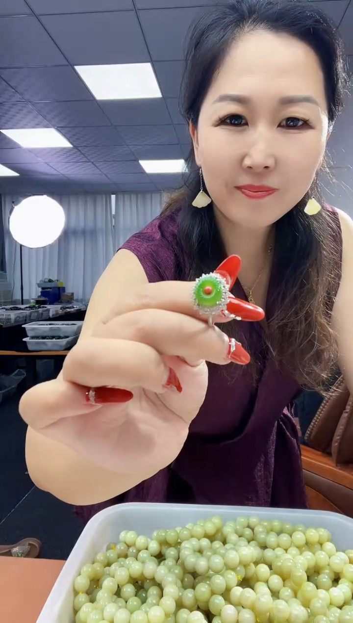 和田玉戒指未镶嵌纯天然和田玉