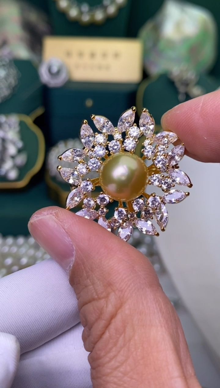 【闪购商品】海水珍珠胸饰未镶嵌1