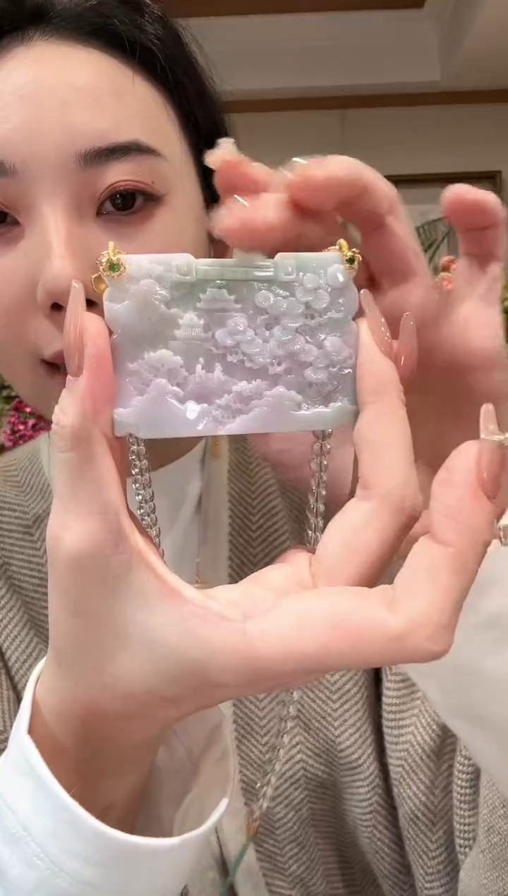 【闪购商品】翡翠颈饰未镶嵌国风