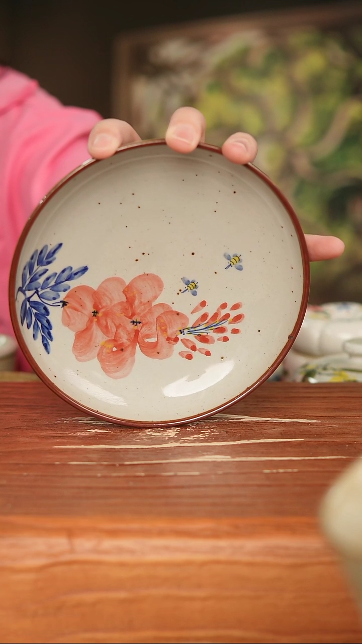 景德镇高温釉下彩20-474口径15