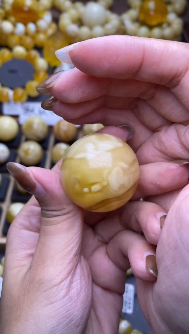 【闪购商品】琥珀裸石未镶嵌大小姐珠宝严选57