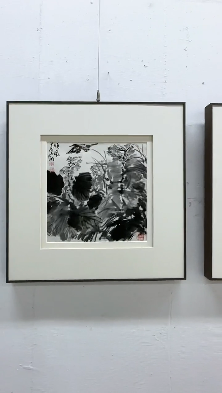 【闪购商品】折扇1萧老师国画作品