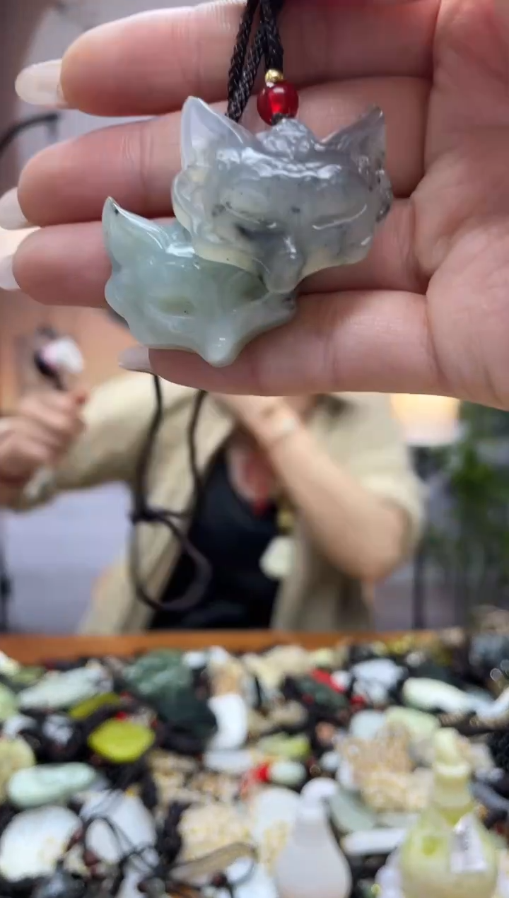 未镶嵌岫玉吊坠多样性发货拍一发一