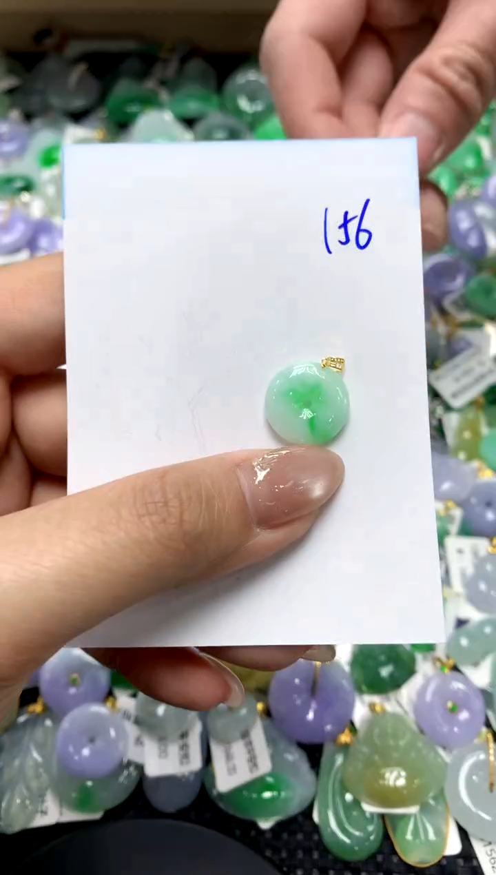 【闪购商品】翡翠颈饰18K金镶嵌111111111
