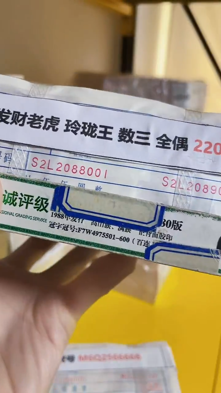 M  05 发财老虎 玲珑王 数三 全偶 22088888