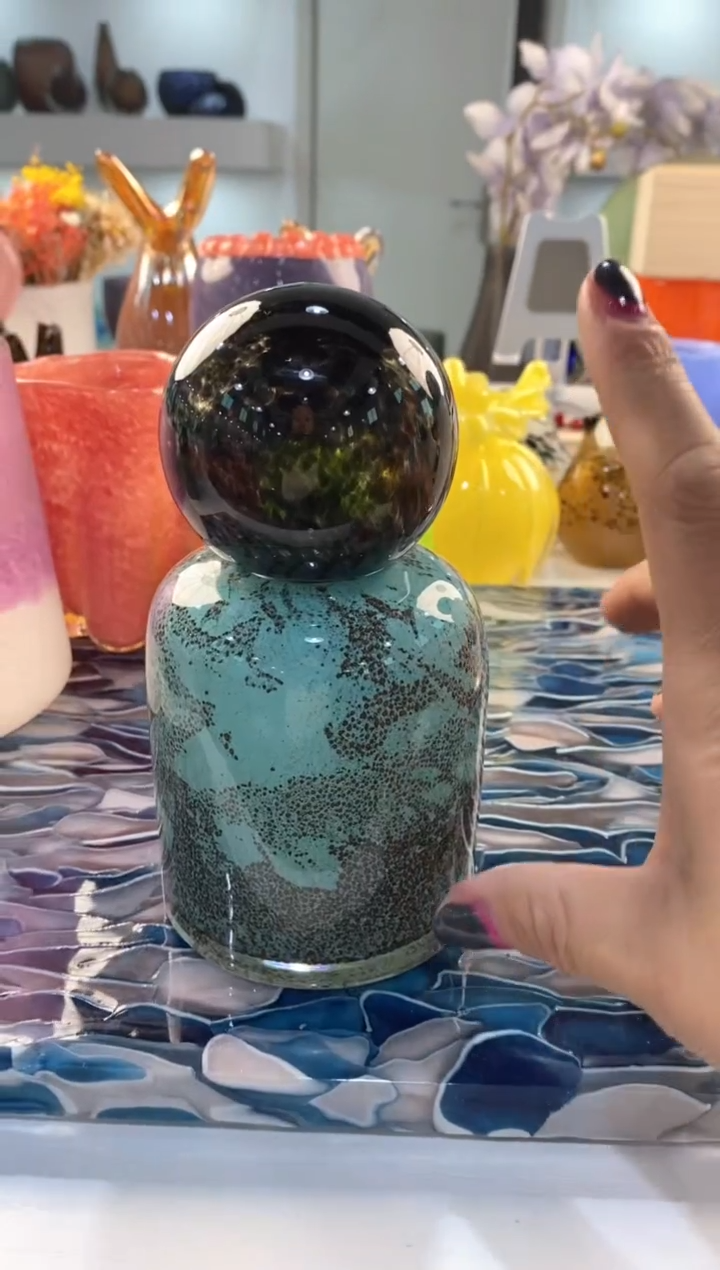 【闪购商品】琉璃慕忆家花瓶一套