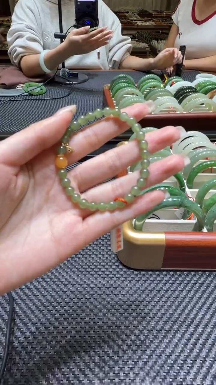 琥珀颈饰未镶嵌手串 10