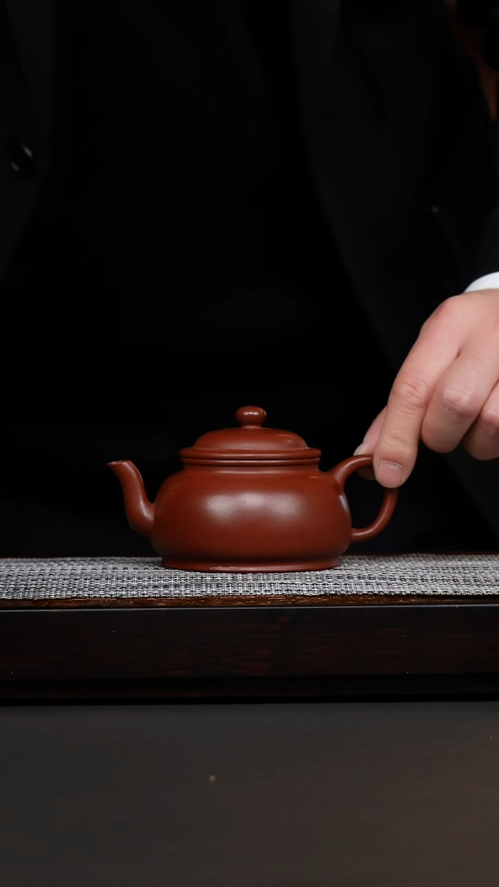 茶壶紫砂红皮龙墨林