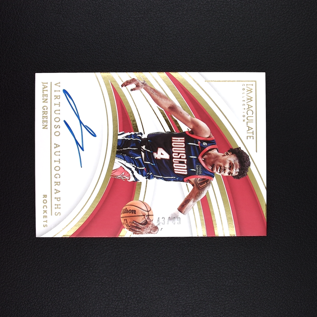 杰伦格伦 49编 IMM 帕尼尼NBA国宝手提签字球星卡