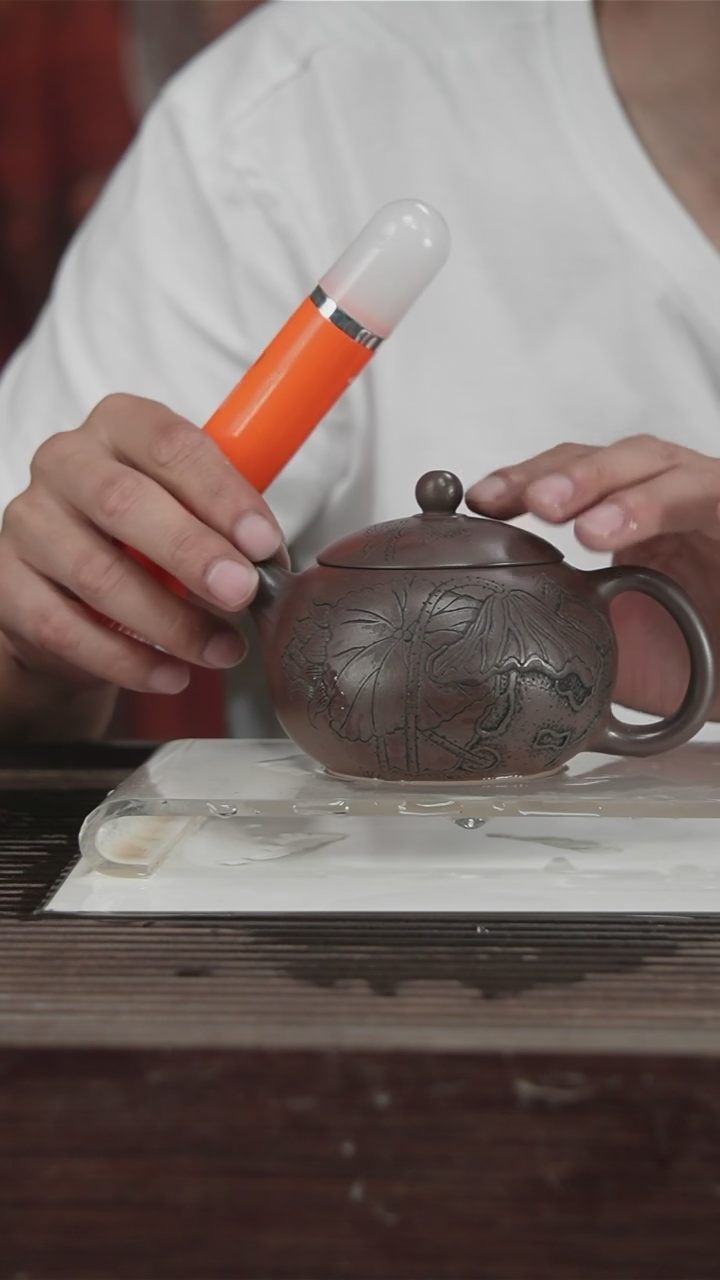 茶壶紫砂原矿紫砂壶260CC