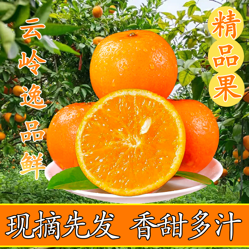 【精选】头茬沃柑新鲜现摘现发香甜多汁皮薄肉厚当季水果蜜橘砂糖