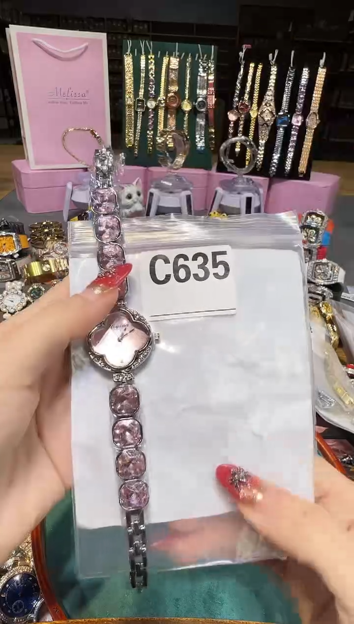 石英机芯不锈钢不锈钢直播定闪专用