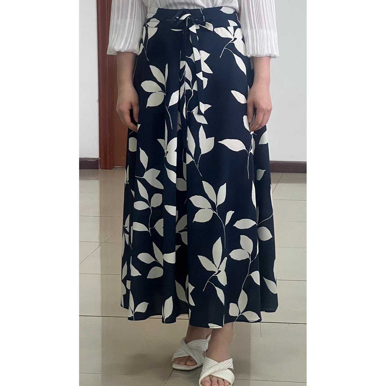 半身裙女梦里人新款优雅时尚百搭显瘦中长款8538-4407