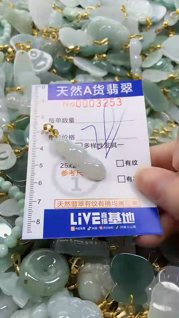 颈饰未镶嵌翡翠纯天然a货翡翠