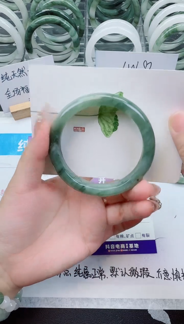 【闪购商品】石英质玉手镯未镶嵌100号/60-61圈