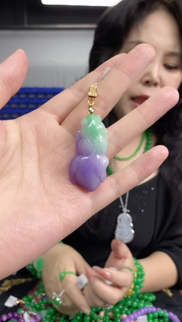 翡翠未镶嵌颈饰闪购链接多样性发其一颜色微差