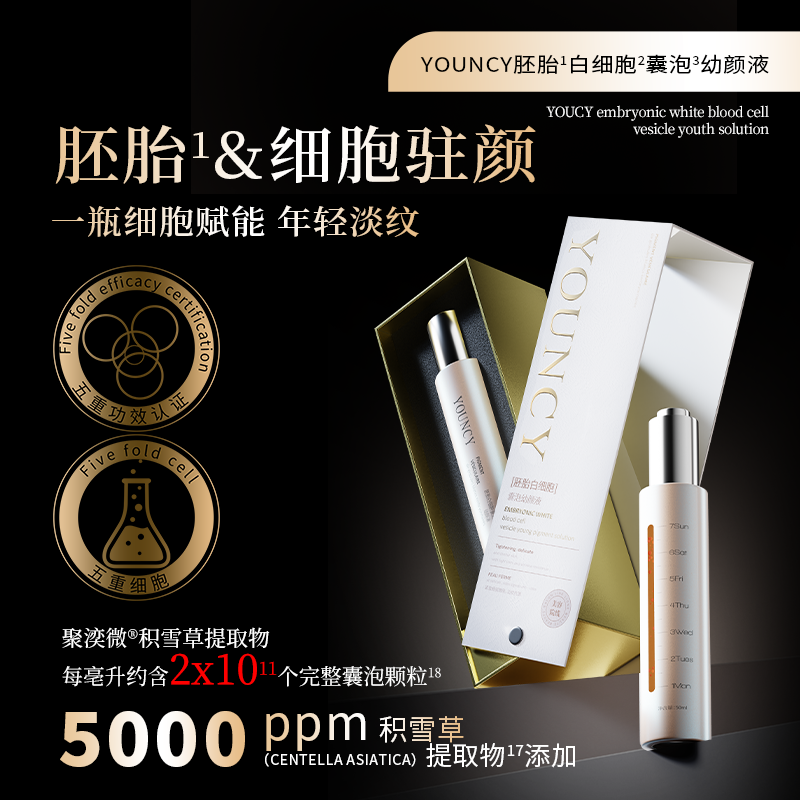 YOUNCY胚胎白细胞囊泡幼颜液