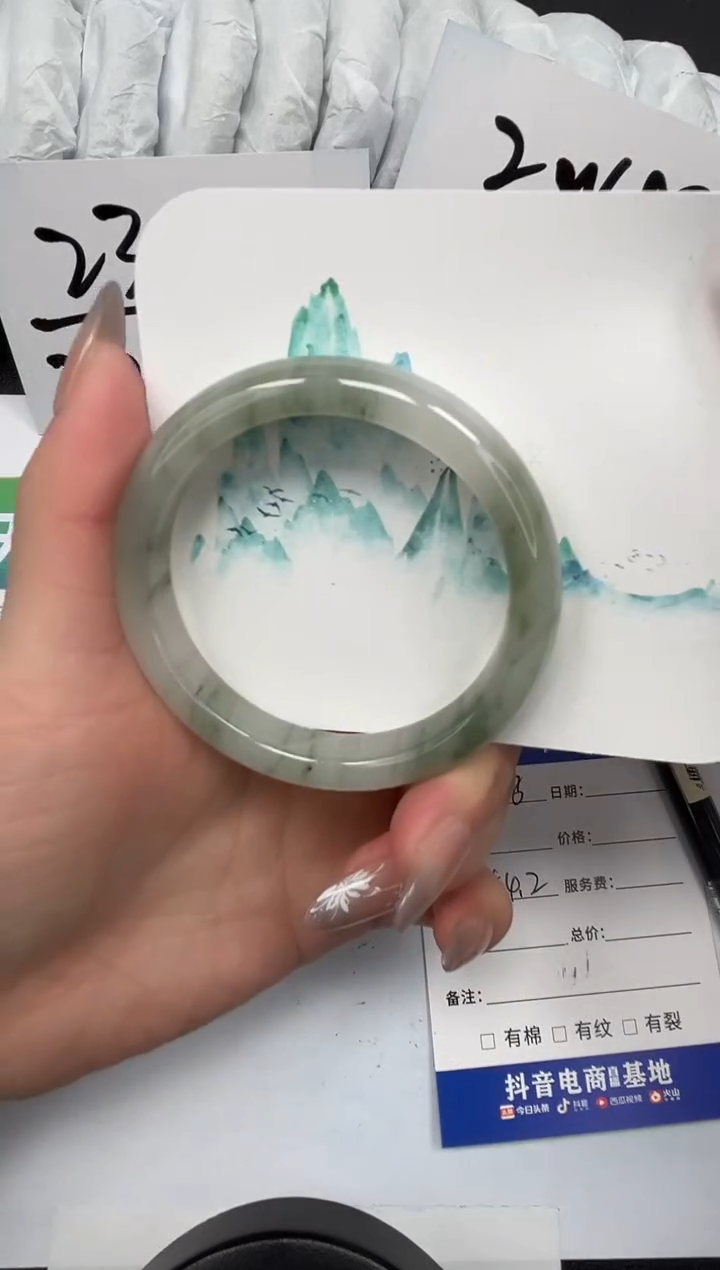 【闪购商品】石英质玉手镯未镶嵌168-54.2