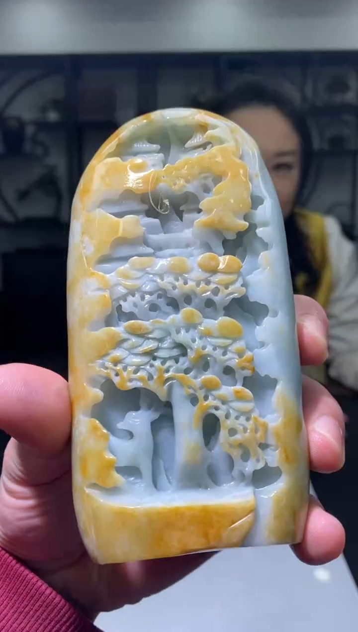 【闪购商品】翡翠摆件未镶嵌B-@@YQYC0205084