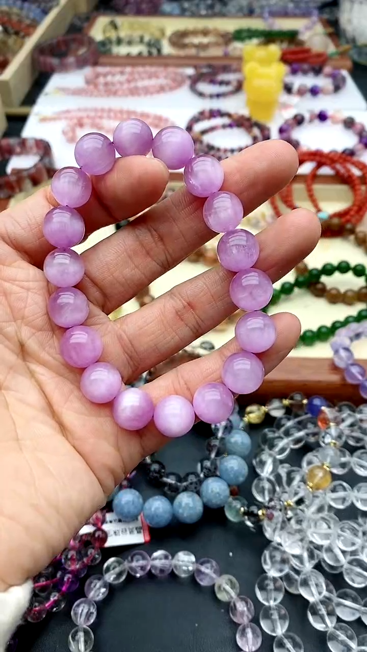 【闪购商品】锂辉石手链未镶嵌紫锂辉