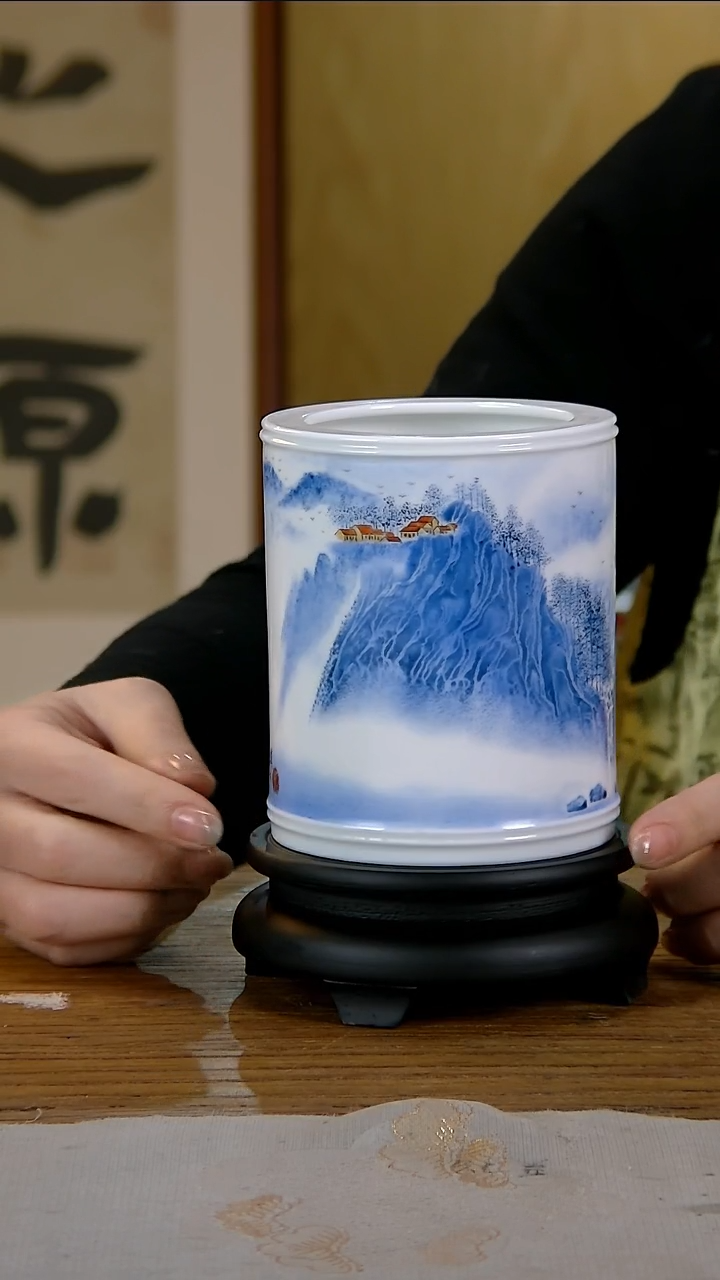 【闪购商品】笔筒陶瓷设计陶瓷创意