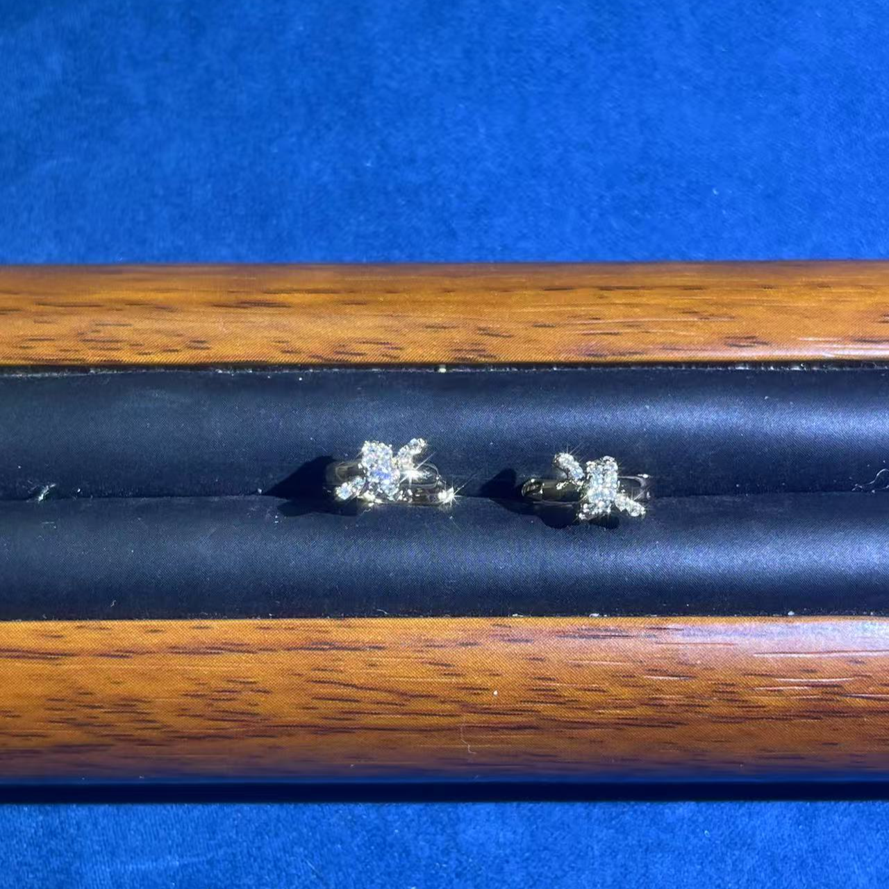 a305玫色微镶耳扣多样性发货