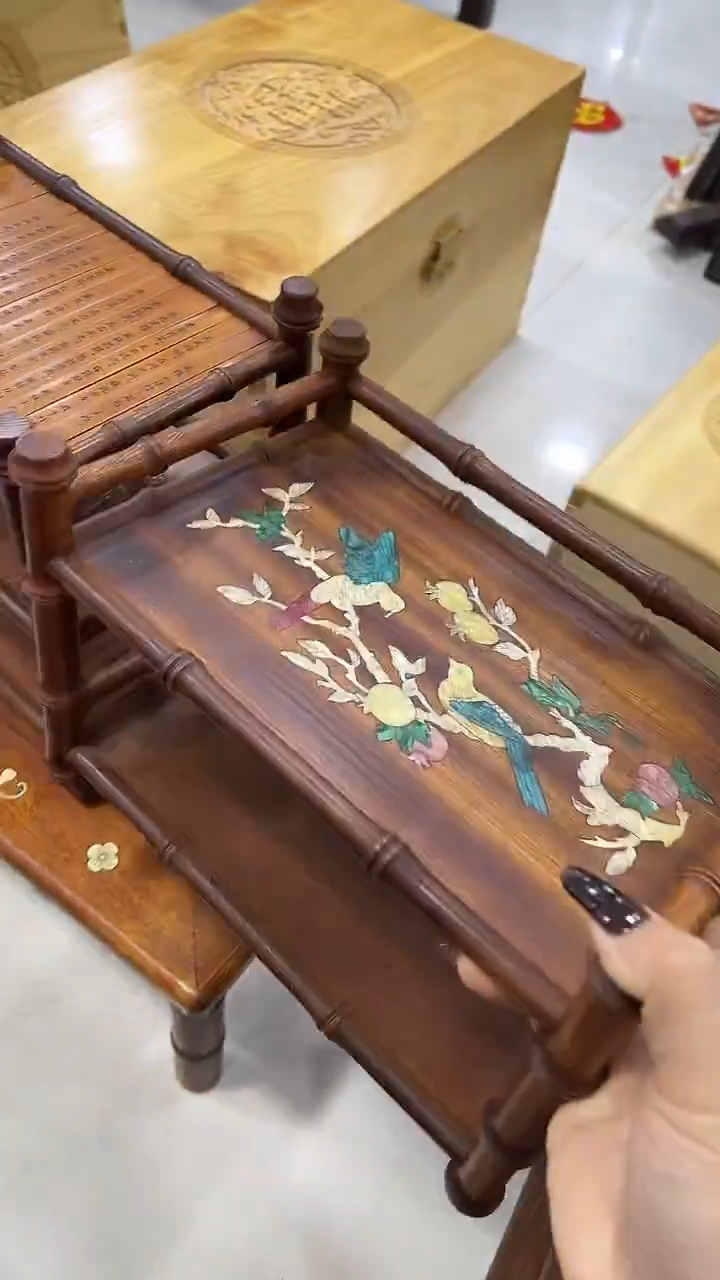 木沐头淘摆件木雕件