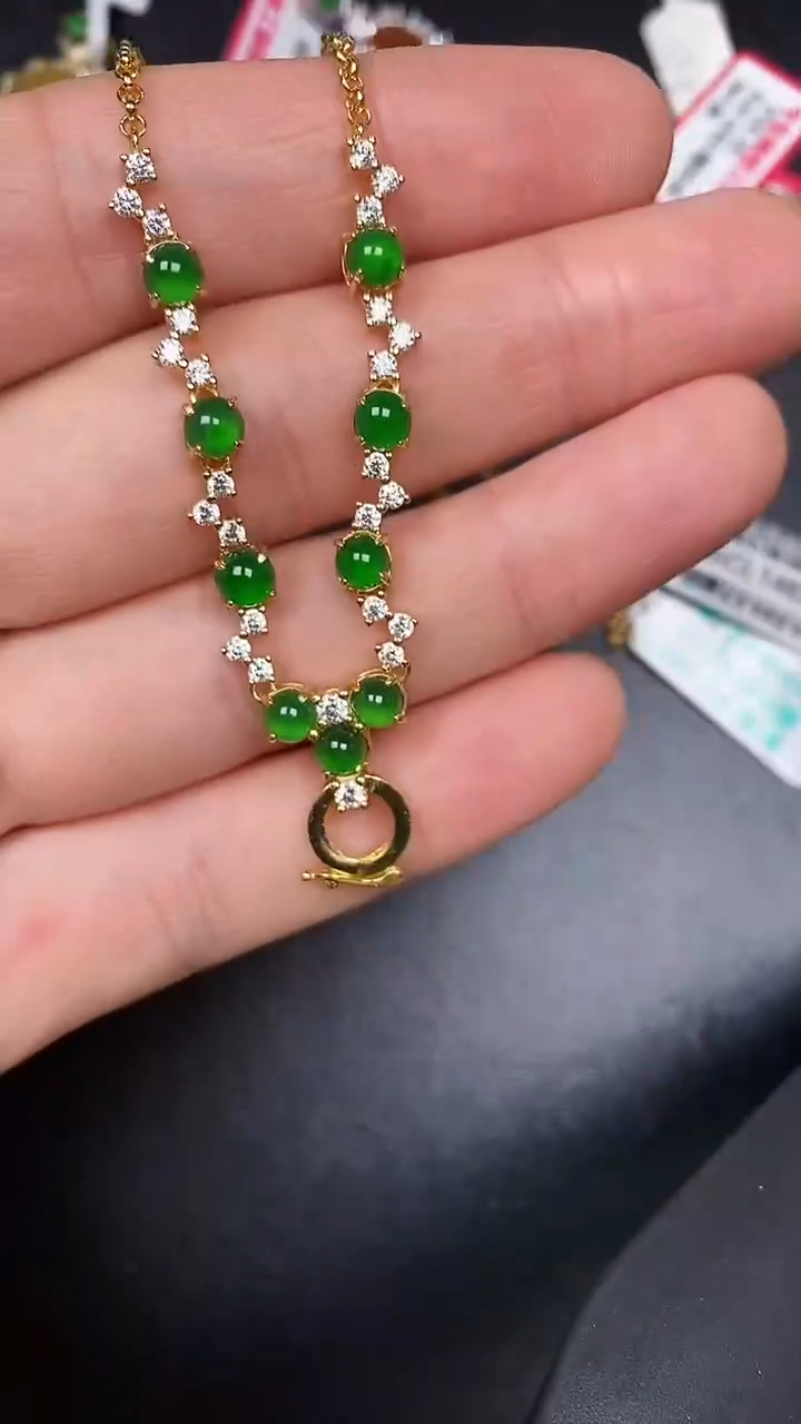 银S925镶嵌戒指翡翠2150