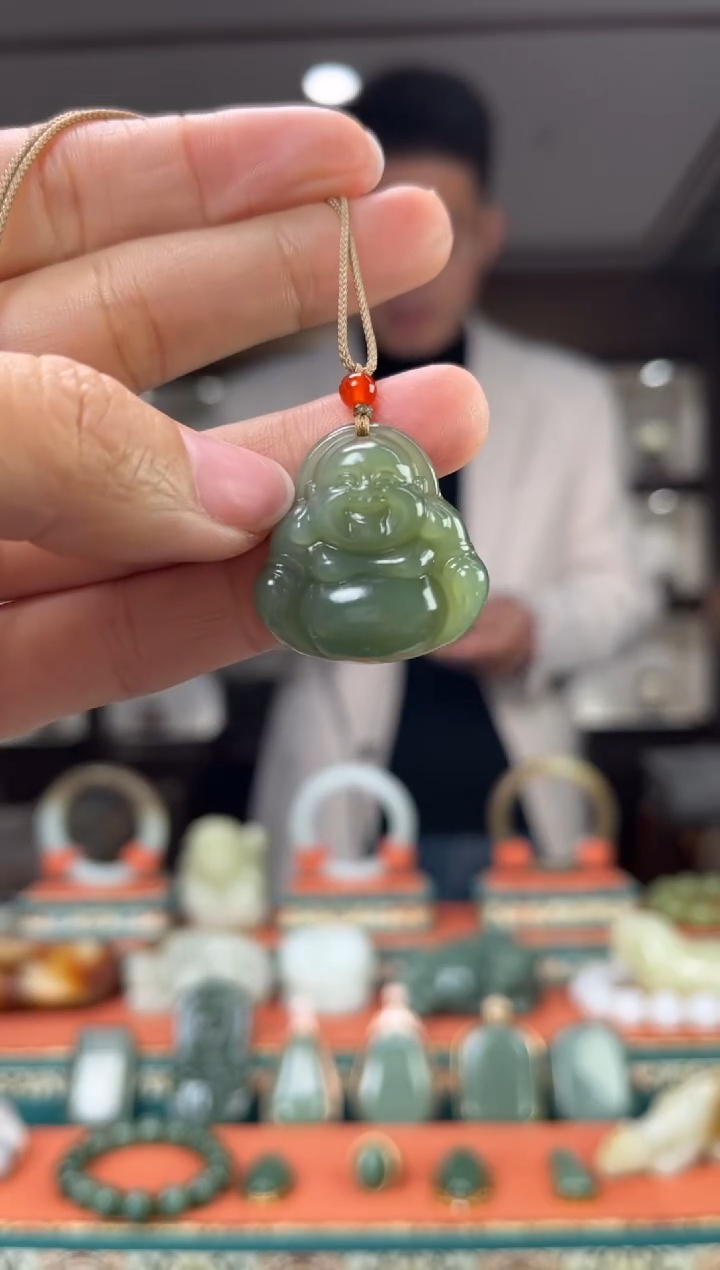 【闪购商品】和田玉颈饰未镶嵌佩佩28mm左右