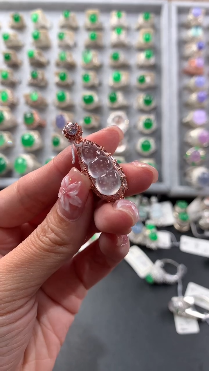 【闪购商品】定制翡翠未镶嵌缅甸A货翡翠 福利放漏款 2.16