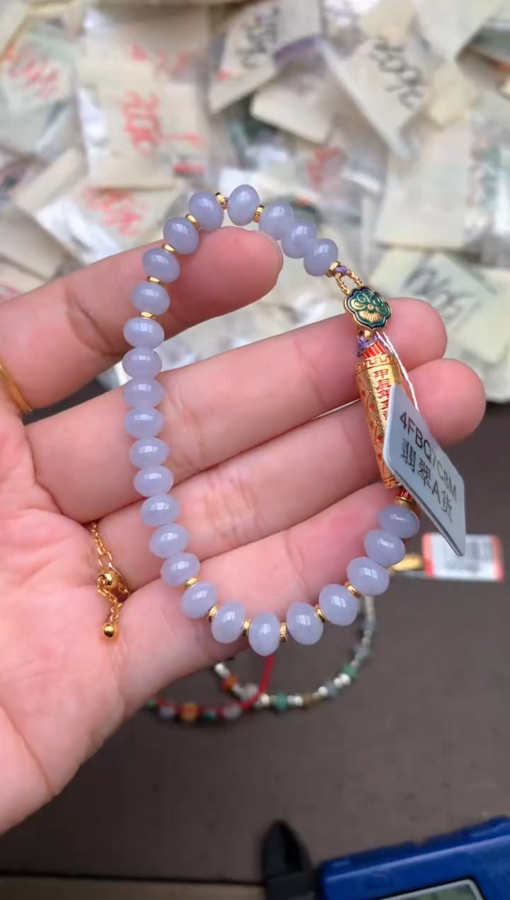 银S925镶嵌挂件翡翠 —