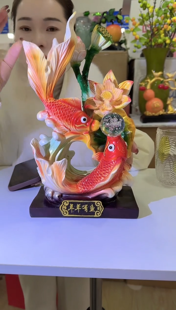 【闪购商品】无铅玻璃迪喜花器-l-早54